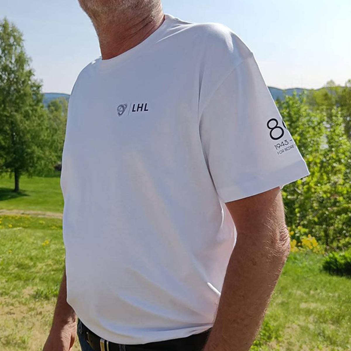 LHL - T-skjorte Hvit